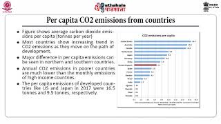 Emission of Carbon Dioxide from Energy consumption in Developed and Developing Countries