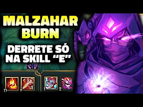 MALZAHAR FULL BURN (IGNITE, SMITE RED, CHAMUSCAR, LIANDRY E ABRAÇO)
