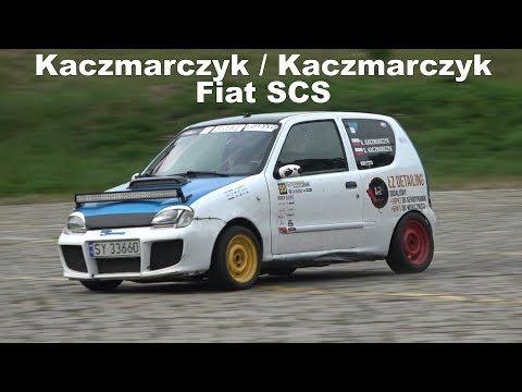 Szombierki Rally Cup 2019 - Runda 2 - Kamil Kaczmarczyk / Sebastian Kaczmarczyk - Fiat SCS
