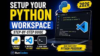 Python Workspace Setup for Beginners (2026) | Install Python & VS Code