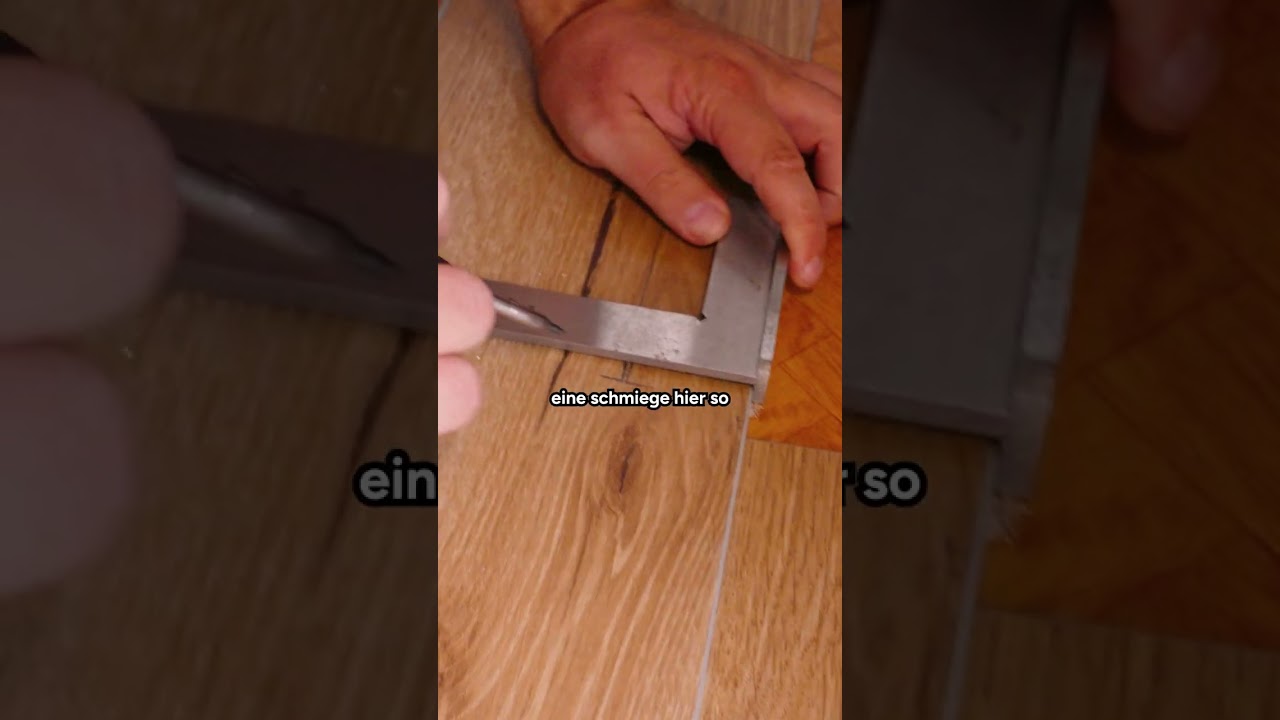 So zeichnest du unebene Kanten perfekt auf Vinyl an!