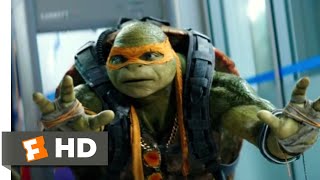 Teenage Mutant Ninja Turtles 2 (2016) - NYPD Escape Scene (6/10) | Movieclips