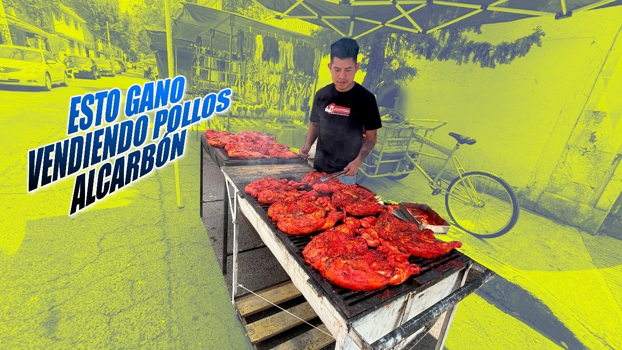 Esto gano vendiendo POLLOS AL CARBÓN o POLLOS ASADOS
