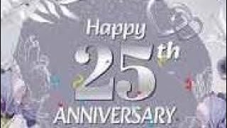 Happy 25th Wedding Anniversary wishes, Silver Jubilee Anniversary SMS,Text Message,Greetings
