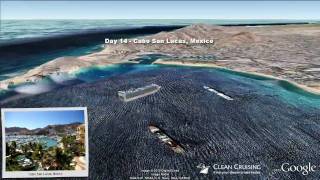 Star Princess video "16 nt Andes & South America Cruise" ex Santiago
