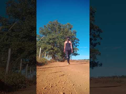 Caminhada sertaneja Comunidade Santa Rita município Vianópolis Goiás Brasil