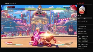 ［実況配信］スト5！カリン使い～(^_^)対戦です～(^_^)