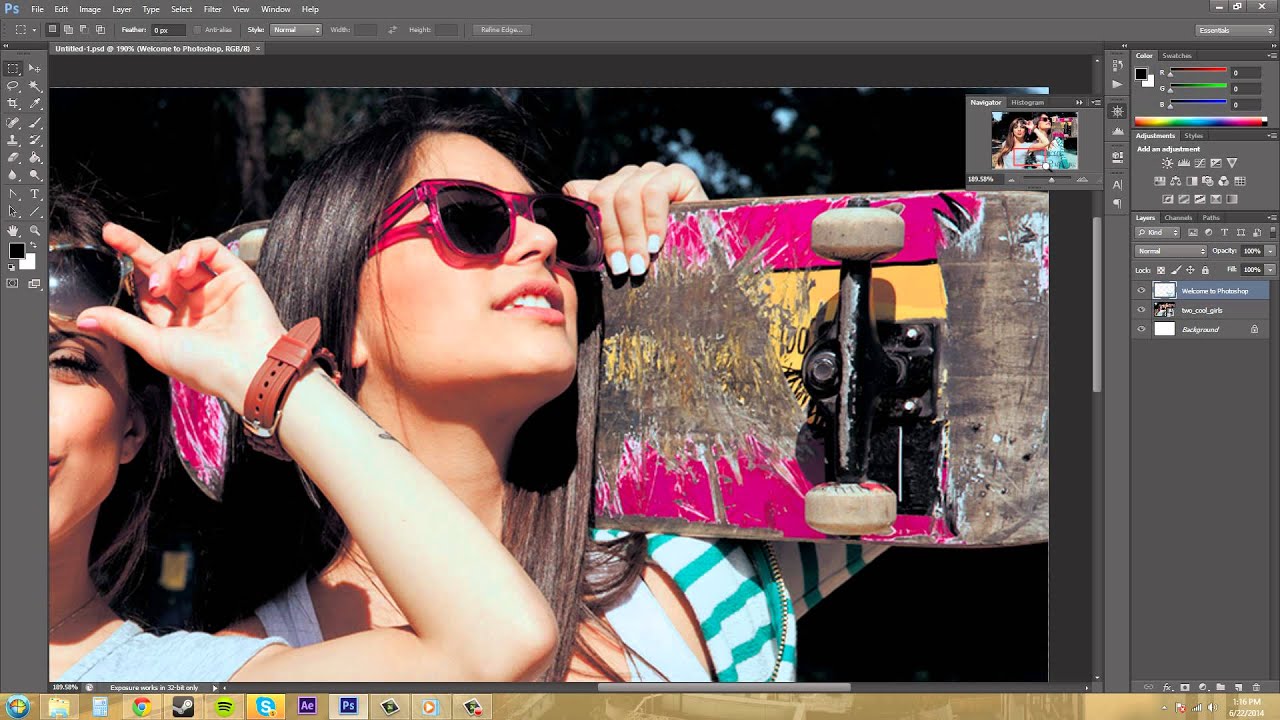 Photoshop CS6: How to use the Navigator panel