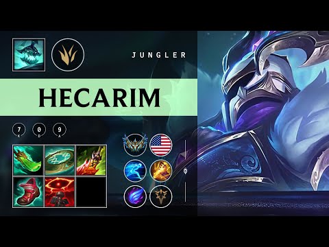 Hecarim Jungle vs Volibear - NA Challenger Patch 25.24