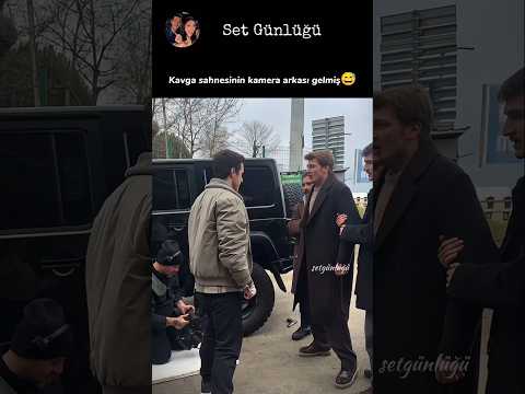 Kavga sahnesinin kamera arkası gelmiş😅 #taşacakbudeniz #erdemşanlı