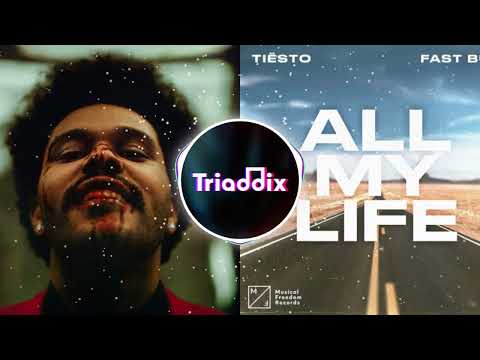 The Weeknd vs Tiësto & FAST BOY - Save Your Tears All My Life (Mashup)
