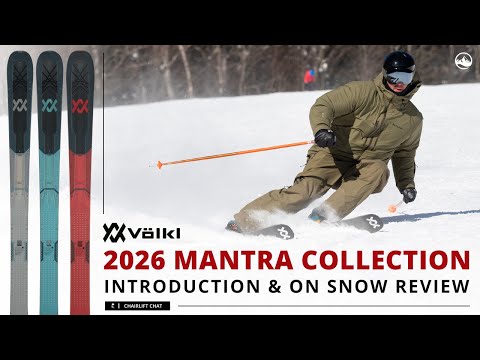 2026 Volkl Mantra 84, Mantra 88, and M7 Mantra On Snow Ski Review with SkiEssentials.com