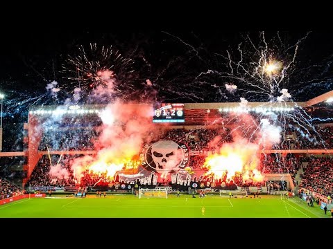 Ultras Spartak Trnava vs Slovan Bratislava | 22.10.23 Slowakia🇸🇰 | Tradicne Derby💥🔥