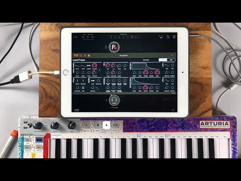 PHASE 84 Phase Distortion Synthesizer - Updated With AUv3 - Demo for the iPad
