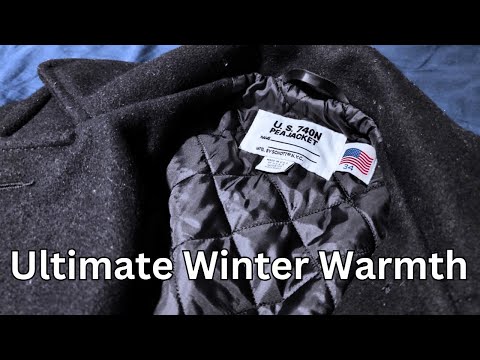 Stylish Winter Warmth: Schott NYC Peacoat