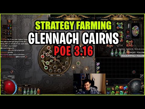 ⚡ POE 3.16 ⚡ crouching_tuna - New Strategy Glennach Cairns