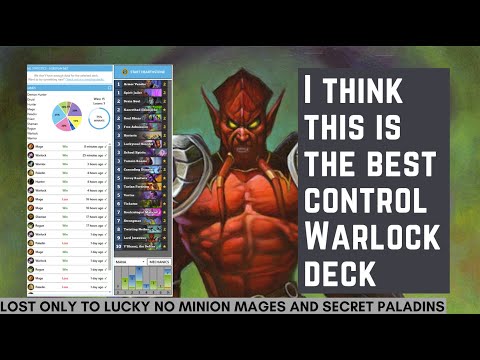 Jaraxxus Control - Best Control Warlock Deck For Climbing Right Now