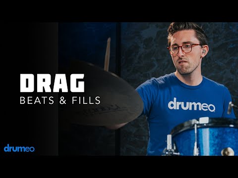 How To Play A Drag On The Drums - Drum Rudiment Lesson