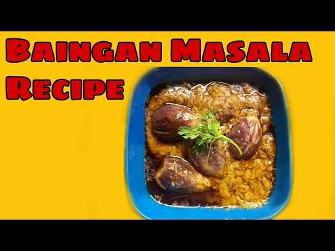 Baingan Masala Recipe | बैगन मसाला | Brinjal Masala | Easy To Cook | Nilu's Kitchen