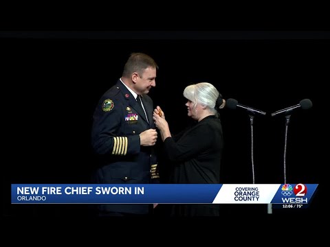 New chief sworn in Orlando Fire Department