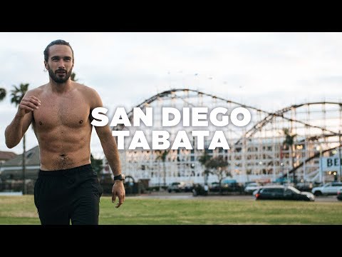 Savage 20 Minute Tabata Style Workout |  The Body Coach x Hostelworld