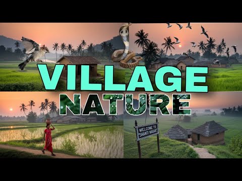 "Beautiful Indian Village Nature | Morning Village Life Vibes | Natural Sound & Scenery"
