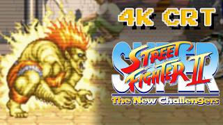 Super Street Fighter II - Blanka (Arcade / 1993) 4K CRT