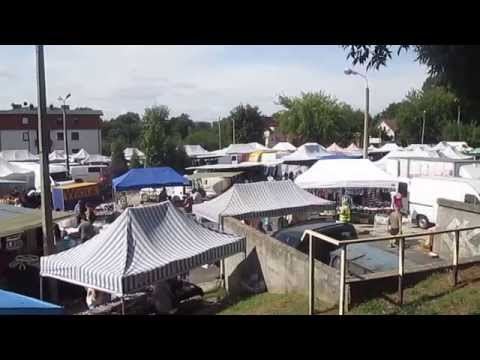 Pyskowice - 06.08.2014 - Targ pyskowicki - widok na część dolną