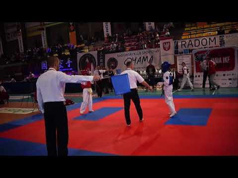 PUCHAR EUROPY OYAMA IKF, RADOM 2018 Klaudia Staniak KOKL