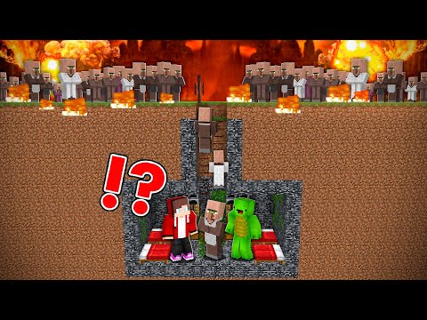 How JJ and Mikey saved the Village from the Apocalypse - Maizen