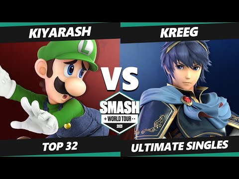 SWT NA Southwest Online Top 32 - Kreeg (Marth) Vs. Kiyarash (Luigi) SSBU Ultimate Tournament