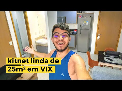 Tour kitnet de 25 m² em Vitória (Airbnb)