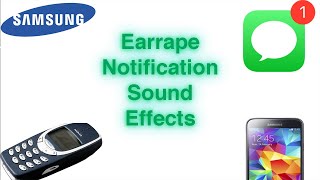 Earrape Sound Effects V3 (samsung notification sou