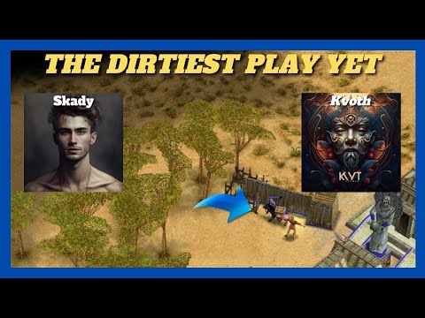 Starting off with a BANG | Skady (Zeus) vs Kvoth (Oranos) Game 1/5 #aom #ageofempires