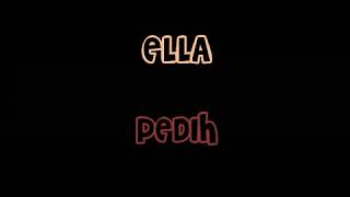 Download lagu ELLA - Pedih with lyric mp3