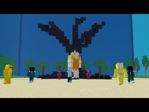Twi Shorts - I had to play Squid Game Red Light Green Light in Minecraft #Shorts