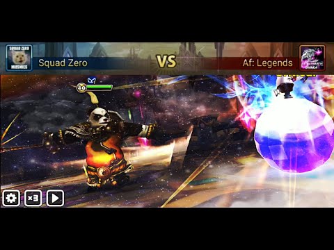 EU Siege Battle Tournament Round 4- Semi-finals: Squad Zero vs Af: Legends (Summoners War)