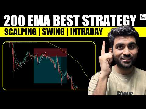 200 EMA Strategy for Scalping, Intraday & Swing Trading | Best Indicator for Crypto Traders