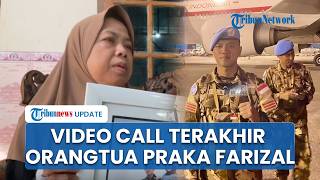Praka Farizal Sempat Video Call dengan Orangtua, Malam Sebelum Gugur Terkena Serangan Israel
