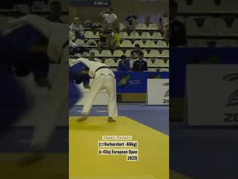 Verhorstert Ivo -66kg 🇳🇱| Semi Final | 🇷🇴Cluj European Open 2022 Judo 💥