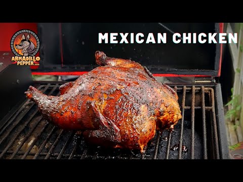 Smoked Whole Chicken on ASMOKE Portable Pellet Grill | Mexican Spice-Rubbed Chicken
