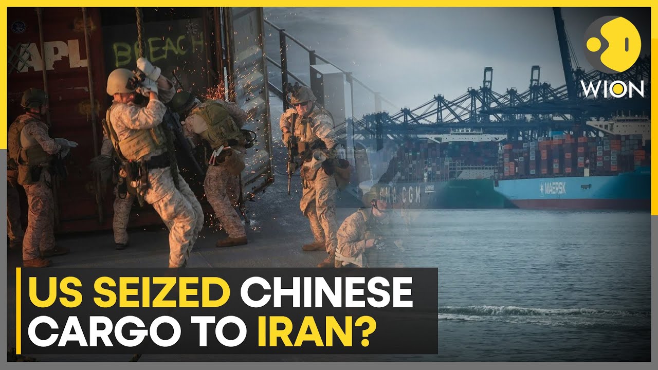 US Seizes Chinese Ship Headed to Iran After Raid Off Sri Lankan Coast | WION