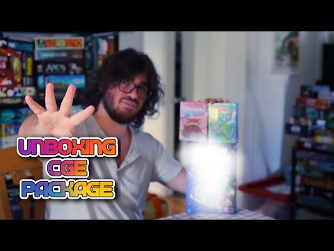 CGE Sent Me a Package! | Board Game Unboxing 2025