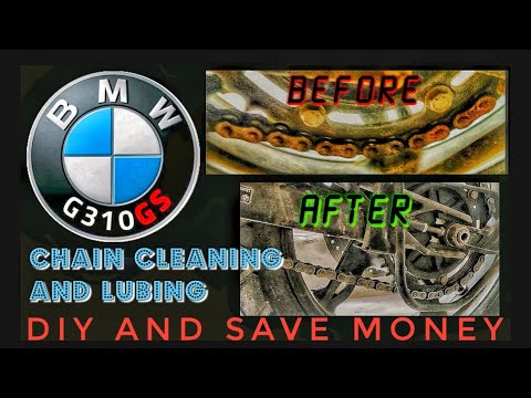 Thumbnail for BMW G310GS 2023 DIY CHAIN CLEANING AND LUBING #bmw #2023 #diy #money by BMW G310GS