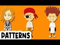 Learn PATTERNS For Kids With HALLOWEEN COSTUMES And Spooky Fun Music