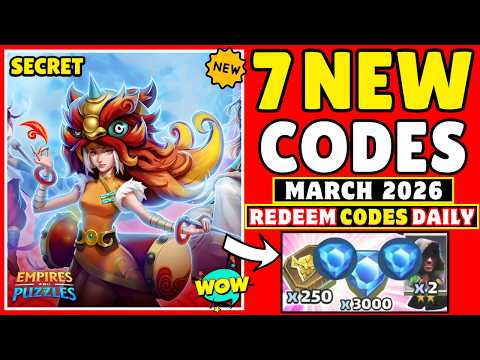 *New* Empires & Puzzles Gift Codes March 2026 | Empires And Puzzles Codes - How To Redeem Code
