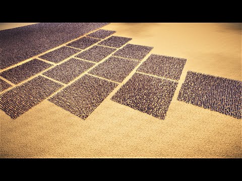 1.5 Million Heavy Knights Vs 25,000 Modern Soldiers | Ultimate Epic Battle Simulator 2 | UEBS2