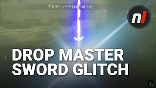Dropping the Master Sword Glitch in Zelda: Breath of the Wild, Flies Back to Korok Forest