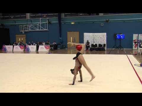 Christiana Vitanova - Ball - Junior - 2014 British Championships