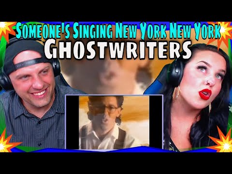 Ghostwriters - Someone's Singing New York New York | THE WOLF HUNTERZ REACTIONS
